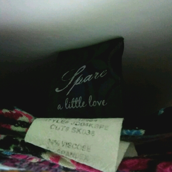 Rare Spare Floral Mini Spaghetti Strap Dress - Picture 3 of 3